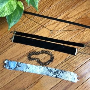 Bundle of 5 Chokers